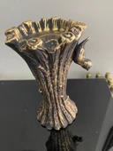 Şamdan mumluk şamdan polyester kütük mum - 3