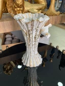 Şamdan mumluk şamdan polyester kütük mum - 4