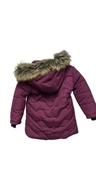 uğurböceğiçocuk Pink Tüylü Kapüşonlu Mont 3251 - 9
