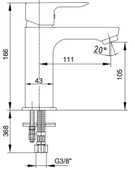 E.C.A 102108967 Star Lavabo Bataryası - 2