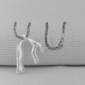 Puma 925 Ayar Erkek Gümüş Kolye thumbnail 1