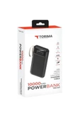 Torima Hızlı Şarj Özellikli 4 Çıkışlı 10.000 Mah Powerbank Siyah - 5