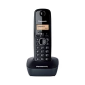 Panasonic KX-TG611 Dect Telefon, Telsiz, Siyah, 50 Rehber - 1