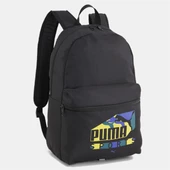 Puma Phase Print BP Unisex Siyah Spor Sırt Çantası - 090709 01 - 1