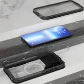 Samsung Galaxy S24 Kılıf Magsafe Şarj Özellikli 1-1 Su Geçirmez Kılıf - 9