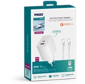 PHİXİ ULTİMATE UPD4325T 27W PD ÇİFT ÇIKIŞLI TYPE-C HIZLI ŞARJ CİHAZI - 3
