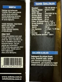 Sekma Doğal Gaz (Metan) Alarm Dedektörü S-092 - 4