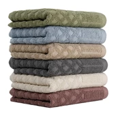 Earth 6 lı El-Yüz-Havlu seti 30 x 50 cm 100 % Pamuk Bukle - 2