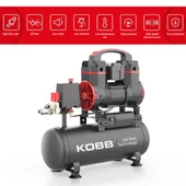 KOBB KBK8S 1.2HP 8Lt 8Bar Yağsız Sessiz Taşınabilir Hava Kompresörü - 2