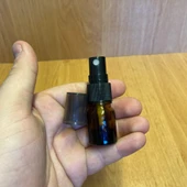 3 Ml Amber Cam Şişe Siyah Spreyli ,  3Cc Kahverengi Spreyli Boş Şişe x 6 Adet thumbnail 1