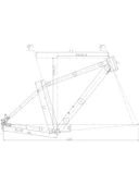 Carraro Force 970 C 29 Jant, Hidrolik Disk Fren Dağ Bisikleti 44 Kadro Shimano Cues 2x9 Vites thumbnail 2