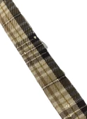 Ekose Desenli Kurdele 24mm x 10 Metre (Model 2) - 1