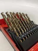 DrillForce Hss Buçuklu Metal Matkap Ucu Seti 1-10mm 19 Parça thumbnail 3