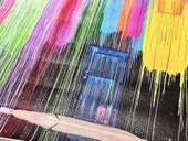 Renklerin Dansı Adlı Duvar Boyama Sanatı Baskı Posteri thumbnail 3