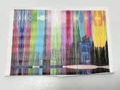 Renklerin Dansı Adlı Duvar Boyama Sanatı Baskı Posteri thumbnail 2