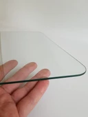 Çok Amaçlı Şeffaf Temperli Cam 52x30cm (Defolu) thumbnail 3