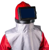 Sandstrahlhelm RED 1 Hava Beslemeli Kumlama Maskesi thumbnail 2