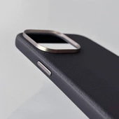 iPhone 14 Kılıf Magsafe Şarj Özellikli PU Deri Adora Kapak thumbnail 6