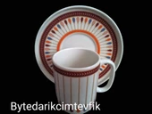 TULU PORSELEN FİNCAN TAKIMI DAMLA - 3