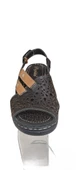 PEPİTA 9257 DOLGU TOPUK ORTOPEDİK DERİ KADIN SANDALET - 8