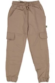 Çocuk Çift Kargo Cepli Paça Lastikli Eşofman Alt BGL-ST03864 - 3