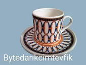 TULU PORSELEN FİNCAN TAKIMI ELİPS thumbnail 1