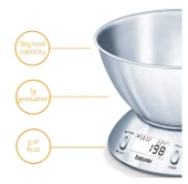 Beurer KS 54 Hassas Mutfak Terazisi thumbnail 4