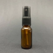 10 Ml Amber Cam Şişe Siyah Spreyli ,  10Cc Kahverengi Spreyli Boş Şişe x 6 Adet thumbnail 2