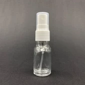 10 Ml Şeffaf Cam Şişe Beyaz Spreyli ,  10Cc Şeffaf Spreyli Boş Şişe x 6 Adet thumbnail 2