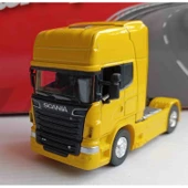 Scania V8 R730 1:64 Ölçekli Tır Çekici Sarı - 1