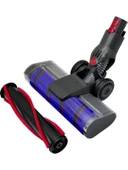 srfn ticaret Dyson Uyumlu V10 Süpürge Yumuşak ve Sert Rulo Fırçalı Başlık thumbnail 1