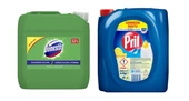 Pril Sıvı Bulaşık Deterjanı 4 KG + Domestos Çam Ferahlığı Çamaşır Suyu 3.2 L (2'li set) - 1