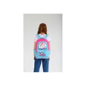 Kaukko Kids Sırt Çantası Toys Unicorn Mavi Pembe Okul Sırt Çantası - 2