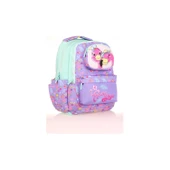 Kaukko Kids Sırt Çantası Toys Flamingo Lila Turkuaz Okul Sırt Çantası - 4