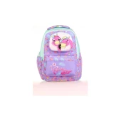 Kaukko Kids Sırt Çantası Toys Flamingo Lila Turkuaz Okul Sırt Çantası - 1