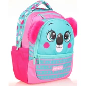 Kaukko Kids Sevimli Koala Yeşil Kız Çocuk Okul Sırt Çantası - 1