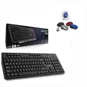 Auris Kablosuz Klavye ve Mouse Seti - 1