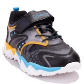 Lumberjack AlbenaCN Siyah Turuncu Ortopedik Günlük Erkek Çocuk Spor Ayakkabı - 1