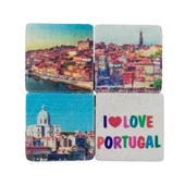 Portekiz Temalı Dörtlü Taş Magnet thumbnail 1