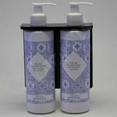 Dekoratif Boş Pompalı Doldurulabilir Plastik Pet Boş Şişe Duş Şişesi 250 ml - 3