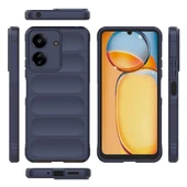 Xiaomi Redmi 13C Kılıf Esnek TPU Oyuklu Arka Yüzey Tasarımlı Etnik Silikon Kılıf - 8