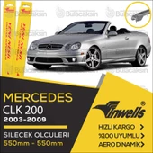İnwells Muz Silecek Takımı Mercedes CLK 200 2003-2009 ile uyumlu - 1