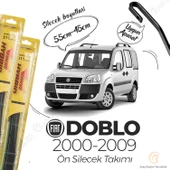 İnwells Hibrit Silecek Takımı Fiat Doblo 2000-2010 ile uyumlu thumbnail 1