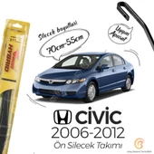İnwells Hibrit Silecek Takımı Honda Civic FD6 2006-2012 ile uyumlu thumbnail 1