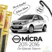 İnwells Hibrit Silecek Takımı Nissan Micra 2011-2016 ile uyumlu thumbnail 1