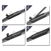 İnwells Hibrit Silecek Takımı Opel Corsa C 2000-2006 ile uyumlu thumbnail 3