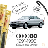 İnwells Hibrit Silecek Takımı Audi 80 Sedan 1991-1995 ile uyumlu thumbnail 1