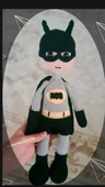 Batman Marvel Super karakter amigurumi oyuncak bebek batman - 1