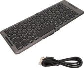 Hometech Alfa 10MD 10.1" Uyumlu Kablosuz Bluetooth Şarj Edilebilir Katlanabilir Taşınabilir Klavye - 7