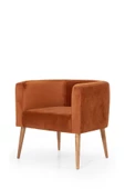 MELLMOD Dynamic Mod Ahşap Ayak Berjer Tarçın - 5